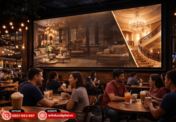 LED decor mang đến hiệu ứng ánh sáng nghệ thuật, nâng tầm kiến trúc nhà hàng