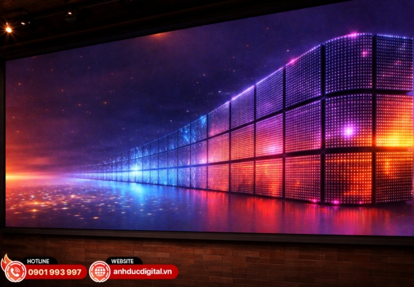 Màn hình LED tối ưu cho F&B giúp hiển thị rõ nét, không chói, không nhiễu
