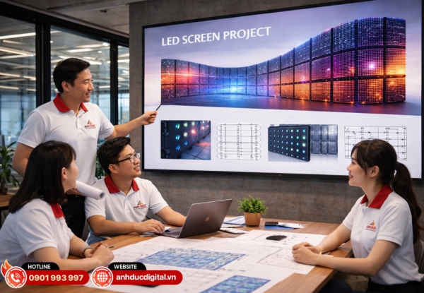 Thiết kế LED tối ưu tầm nhìn, phù hợp không gian nhà hàng cafe