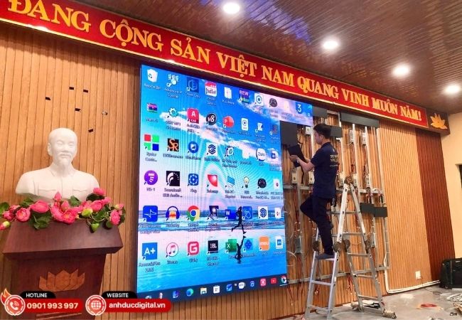 Anh Đức Audio là đơn vị thi công màn hình LED trường học uy tín - giải pháp chuẩn - dịch vụ tận tâm