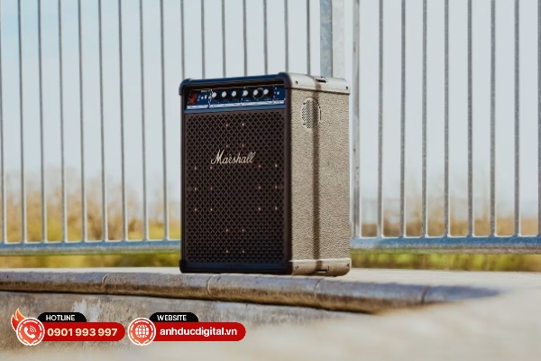 Marshall Bromley 450 có tính năng Auracast để ghép nối nó với nhiều loa có công nghệ này