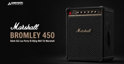 Marshall Bromley 450: Đánh Giá Loa Party Di Động Mới Từ Marshall