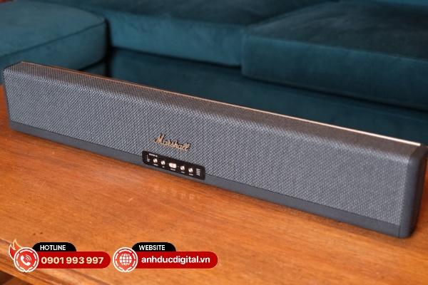 Marshall Heston 60 mang đến màn trình diễn tương đối ấn tượng so với một loa thanh nhỏ gọn