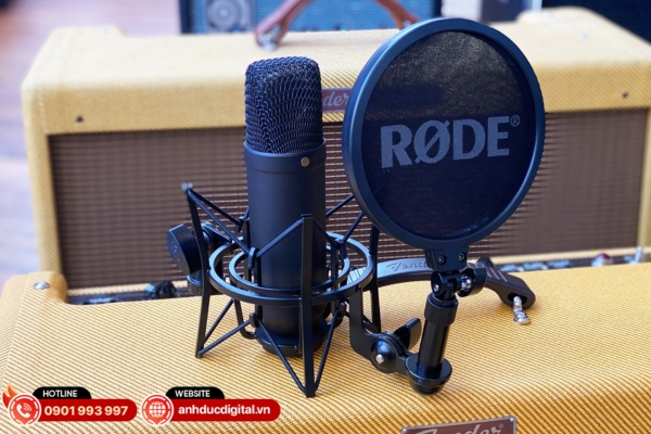 Rode NT1 KIT thu âm giọng hát và nhạc cụ chi tiết, đi kèm phụ kiện tiện dụng
