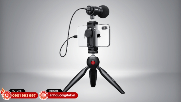 Shure MV88+ Video Kit là giải pháp thu âm di động chất lượng cao cho quay vlog và livestream
