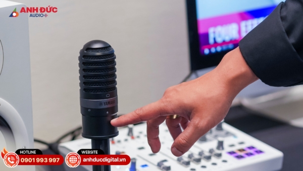 Yamaha YCM01c có âm thanh trong trẻo, tái tạo giọng nói tự nhiên cho livestream và thu âm