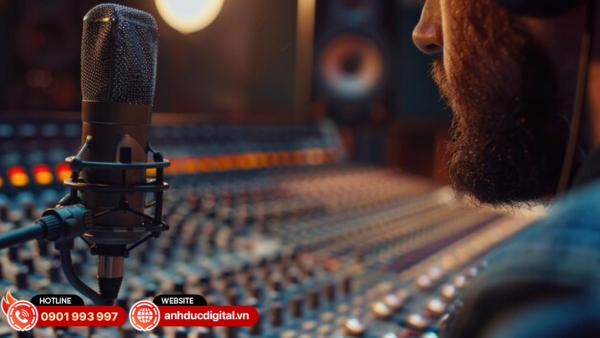 Mic thu âm đạt hiệu quả cao khi tối ưu gain, khoảng cách và phần mềm lọc ồn