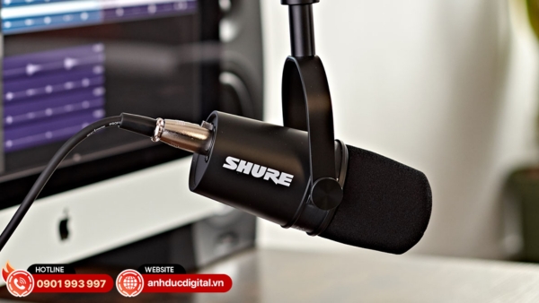 Mic lọc tiếng ồn cài đặt dễ dàng, linh hoạt cho phòng nhỏ đến phòng thu