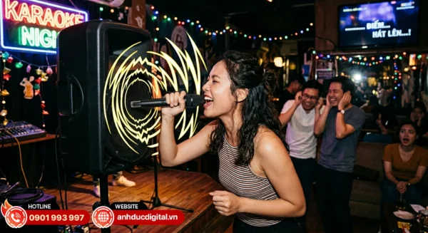 Đặt micro quá gần loa gây hiện tượng hú rít khó chịu