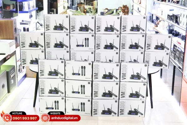 Anh Đức Audio cung cấp micro chống hú uy tín, âm thanh ổn định, bảo hành rõ ràng