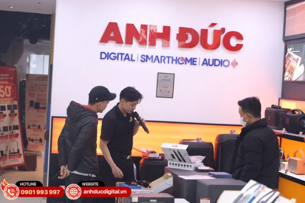 Mua micro chống hú chính hãng tại Anh Đức Audio, đảm bảo chất lượng và giá tốt