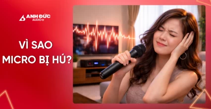 Tại sao micro bị hú? Nguyên nhân và cách chỉnh hết hú 100%