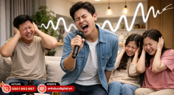 Micro bị hú gây chói tai, khó chịu và ảnh hưởng trải nghiệm hát