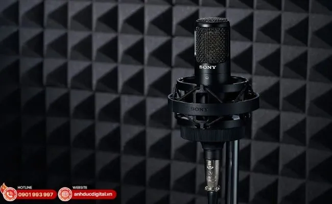 Màng rung Condenser cực nhạy giúp bắt trọn chi tiết nhưng cũng dễ "dính" tạp âm môi trường