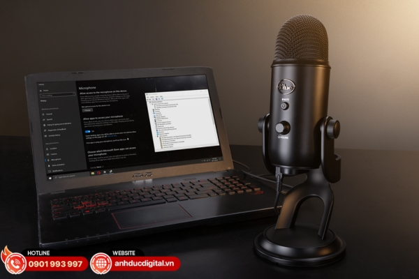 Micro không nhận hoặc không lên tín hiệu, khiến thiết bị không ghi được âm thanh và quá trình thu podcast bị gián đoạn