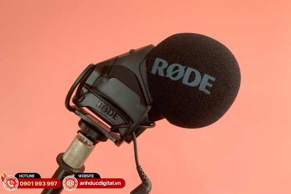 Rode Stereo VideoMic Pro Rycote thu âm stereo sống động, chống rung hiệu quả cho vlog và quay phim