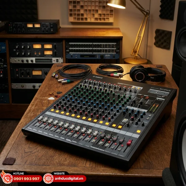 Mixer analog là thiết bị điều chỉnh âm thanh trực tiếp, mang chất âm tự nhiên và mộc mạc