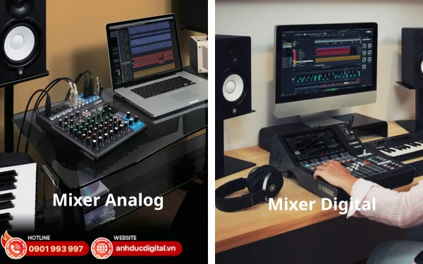 Lựa chọn mixer analog hay digital nên dựa vào nhu cầu sử dụng, ngân sách và kinh nghiệm của người dùng
