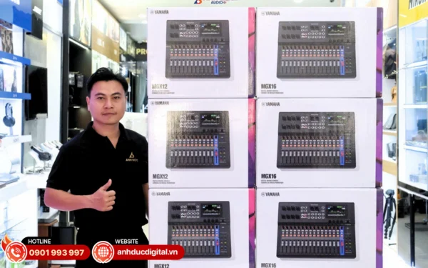 Mua mixer analog và digital chính hãng, chất lượng đảm bảo tại Anh Đức Audio