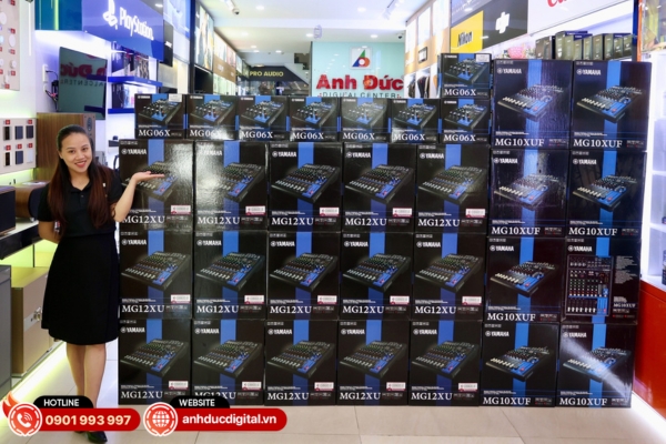 Tham khảo và mua mixer âm thanh chuyên nghiệp với tư vấn kỹ thuật tận tâm tại Anh Đức Digital