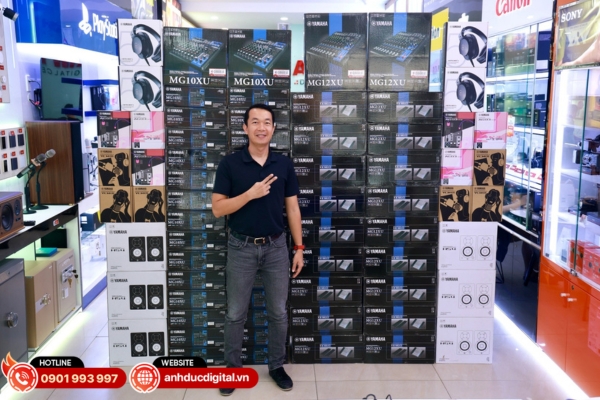 Anh Đức Digital cung cấp mixer chuyên nghiệp chất lượng cao, bảo hành uy tín