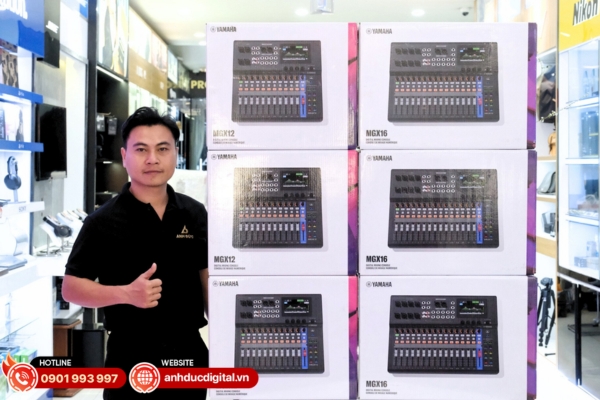 Mua mixer digital chính hãng tại Anh Đức Audio để đảm bảo chất lượng, bảo hành đầy đủ và hỗ trợ kỹ thuật chuyên nghiệp