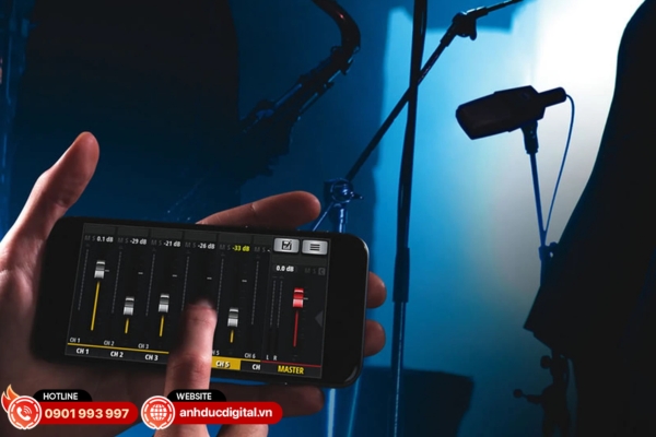 Mixer digital cho phép điều khiển từ xa qua iPad, điện thoại giúp setup và kiểm soát âm thanh linh hoạt hơn