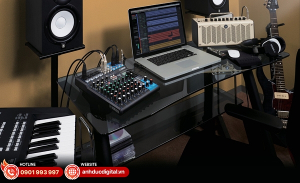 Chọn mixer phòng thu nên dùng mixer chuyên dụng có khả năng xử lý tín hiệu chi tiết