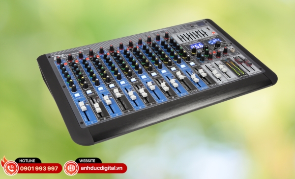 Mixer analog là loại truyền thống sử dụng mạch điện tử phfu hợp cho karaoke gia đình...