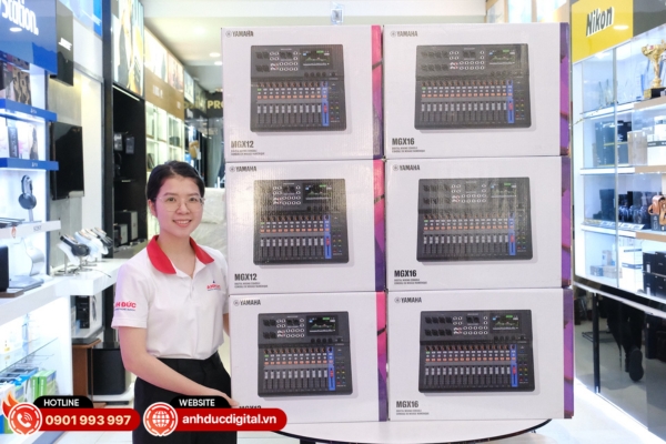 Chọn mixer Yamaha tại Anh Đức Audio để đảm bảo chất lượng âm thanh và dịch vụ hậu mãi
