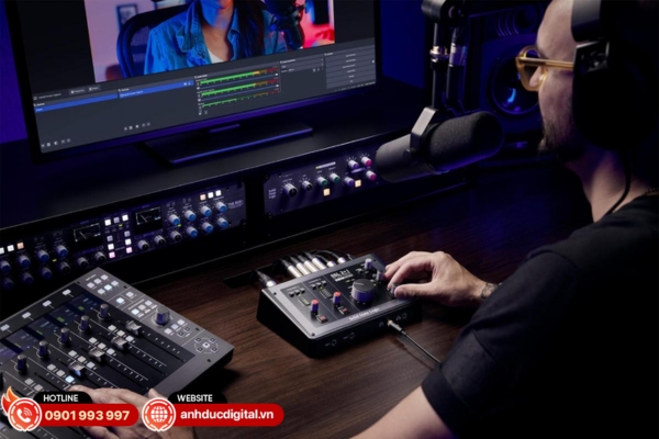 Chọn audio interface tương thích tốt Windows hoặc macOS để vận hành ổn định, ít lỗi