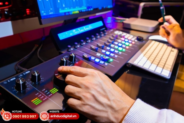 Preamp chất lượng, phantom 48V và độ trễ thấp giúp đảm bảo âm thanh ổn định, rõ nét