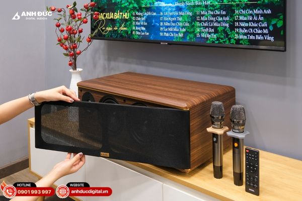 Loa Kadma BS63 – giải pháp all-in-one tích hợp ampli, DAC và micro không dây, tiện lợi cho mọi không gian