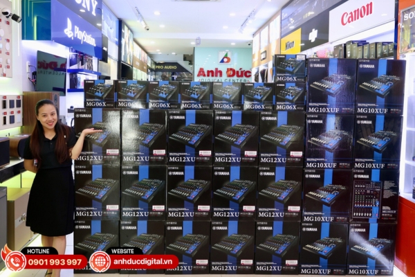 Mua mixer yamaha Đà Nẵng tại Anh Đức Audio