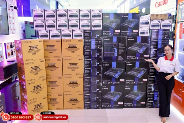 Phân phối thiết bị Yamaha Audio chính hãng, Anh Đức Audio là địa chỉ tin cậy tại Đà Nẵng và miền Trung