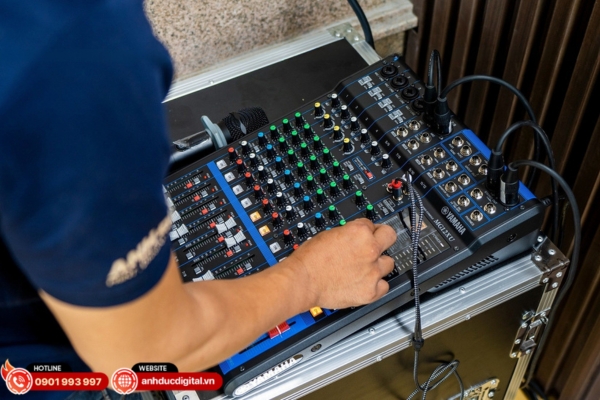 Mixer Yamaha MG12XU cho sự kiện vừa và nhỏ