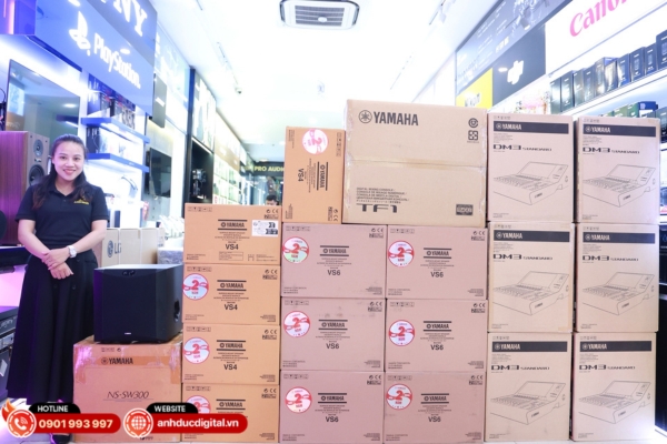 Dễ dàng tìm thấy mọi dòng mixer Yamaha tại Anh Đức Audio
