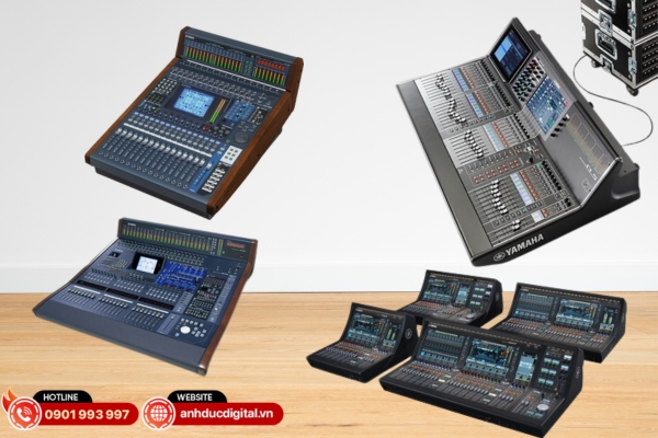 Mixer digital Yamaha ứng dụng DSP hiện đại, cho khả năng tinh chỉnh âm thanh chính xác và chuyên nghiệp