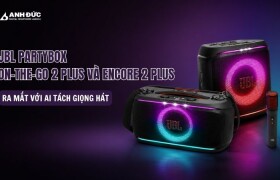 JBL PartyBox On-The-Go 2 Plus Và Encore 2 Plus Ra Mắt Với AI Tách Giọng Hát