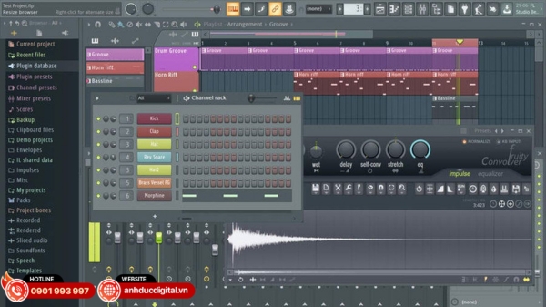 FL Studio là phần mềm thu âm chuyên nghiệp nổi tiếng trong giới produce