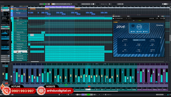 Cubase là phầm mềm thu âm lâu đời hỗ trợ đầy đủ các chức năng chỉnh sửa âm thanh