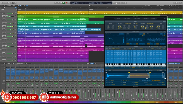 Logic Pro là phần mềm thu âm cao cấp, xử lý âm thanh vượt trội