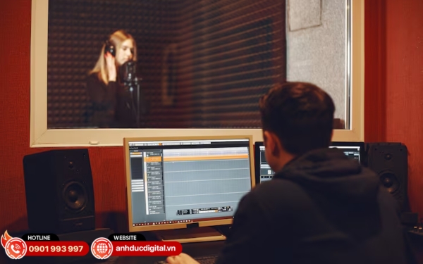Đội ngũ kỹ thuật viên và producer chuyên môn cao đảm bảo bản thu chất lượng