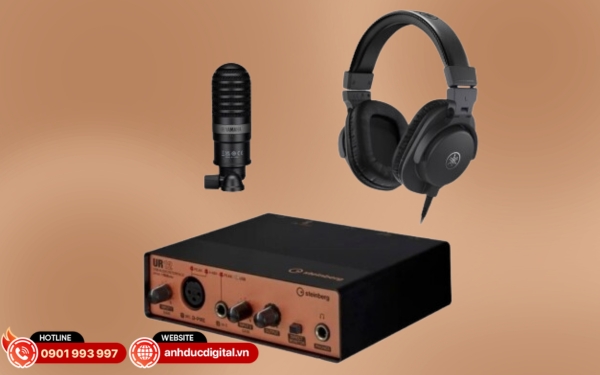 Các combo thu âm nhỏ gọn tùy vào sở thích và nhu cầu của người dùng