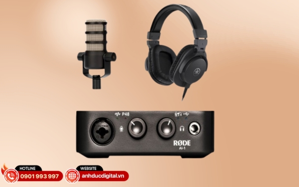 Rode LSR02 bộ thu âm cao cấp cho giọng hát trung thực và âm thanh mượt mà