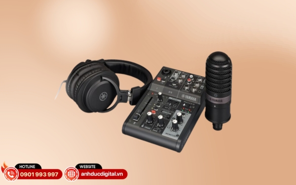 Yamaha AG03MK2 LSPK bộ thu âm livestream đa năng cho âm thanh rõ nét