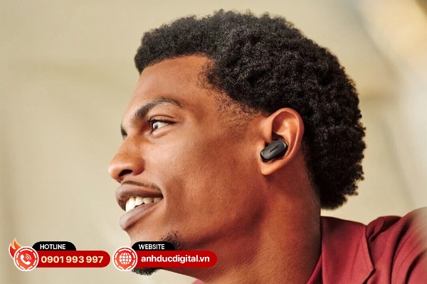 Tính ổn định và cảm giác thoải mái vẫn được duy trì trên tai nghe Bose QuietComfort Ultra Earbuds (2nd Gen)