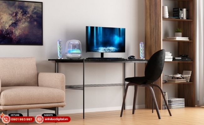 Đặt đúng vị trí giúp SoundSticks 5 phát huy tốt chất âm