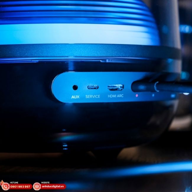 HDMI ARC giúp SoundSticks 5 kết nối TV gọn gàng, tiện lợi