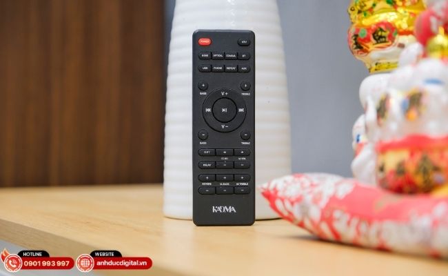 Giao diện chỉnh âm trực quan giúp loa Hi-Fi Kadma BS66 phù hợp với cả người mới sử dụng